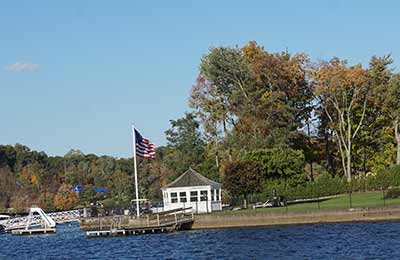 Sunset Cove on candlewood lake